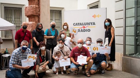El matí de Catalunya Ràdio amb Laura Rosel des de Figueres, una sortida que inclou la final de l’Enigmàrius de Màrius Serra. Figueres. 12 de juliol de 2021