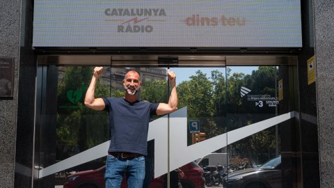 Quim Morales fitxa per Catalunya Ràdio per reforçar El matí de Catalunya Ràdio amb Laura Rosel. Barcelona. 12 de juliol de 2021
