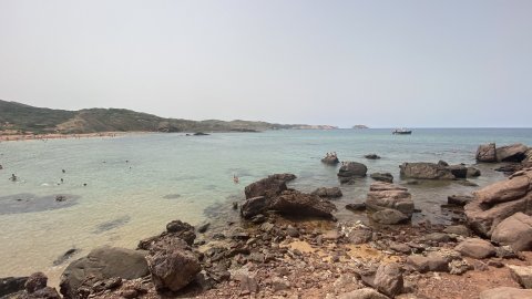 Menorca. Platja de Cavalleria. Agost de 2021