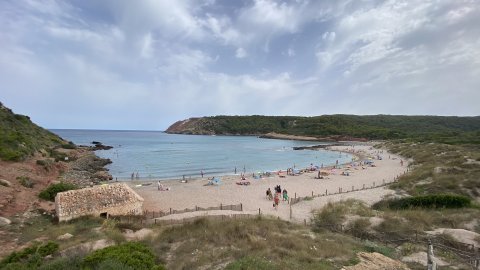 Menorca. Algaiarens. Platja des Tancat. Agost de 2021