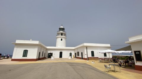 Menorca. Cap de Cavalleria. Far de Cavalleria. Agost de 2021
