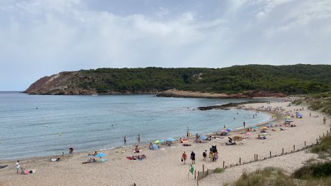 Menorca. Algaiarens. Platja des Tancat. Agost de 2021