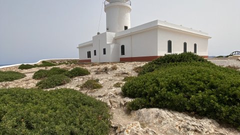Menorca. Cap de Cavalleria. Far de Cavalleria. Agost de 2021