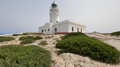 Menorca. Cap de Cavalleria. Far de Cavalleria. Agost de 2021