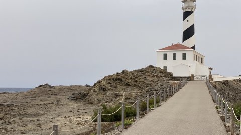 Menorca. Cap de Favàritx. Far de Favàritx. Agost de 2021