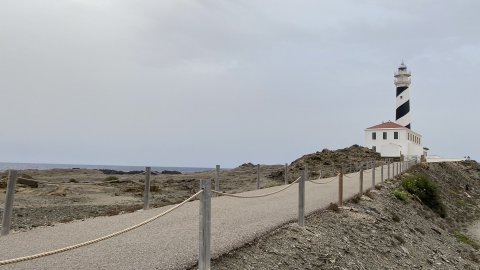 Menorca. Cap de Favàritx. Far de Favàritx. Agost de 2021