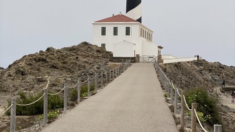 Menorca. Cap de Favàritx. Far de Favàritx. Agost de 2021