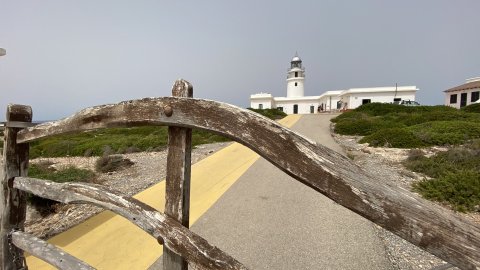 Menorca. Cap de Cavalleria. Far de Cavalleria. Agost de 2021
