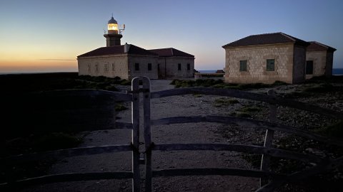 Menorca. Ciutadella. Punta Nati. Far de Punta Nati. Agost de 2021