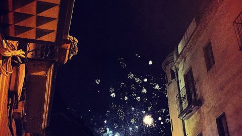 Les Santes. Mataró. Mòbil. Juliol de 2015