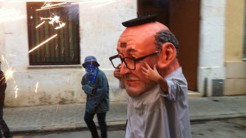 Les Santes 2014. Anem a tancar. Foto amb el mòbil. Mataró. Juliol del 2014
