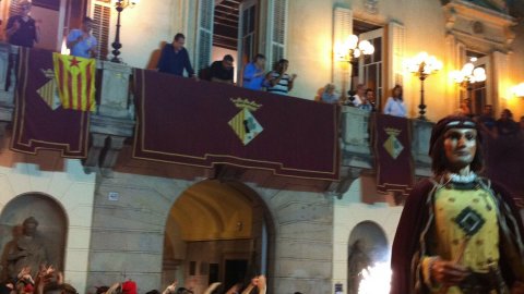 Les Santes. Mataró. Foto feta amb mòbil. Juliol de 2013