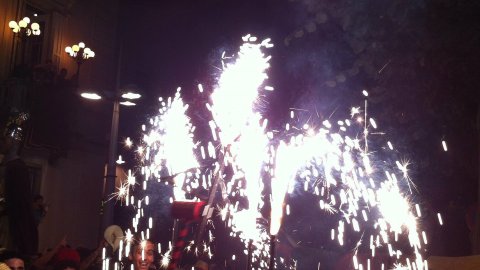 Les Santes. Mataró. Foto feta amb mòbil. Juliol de 2013