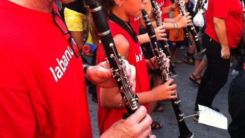 Les Santes. Mataró. Foto feta amb mòbil. Juliol de 2013