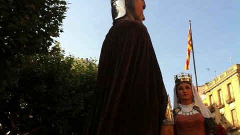 Les Santes. Mataró. Foto feta amb mòbil. Juliol de 2013