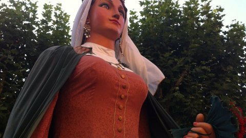 Les Santes. Mataró. Foto feta amb mòbil. Juliol de 2013