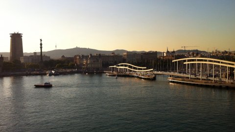 Barcelona. Foto feta amb el mòbil. Agost de 2013