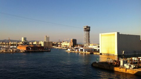 Barcelona. Foto feta amb el mòbil. Agost de 2013