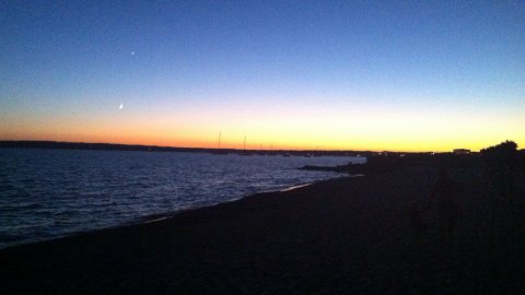 Formentera. Foto feta amb el mòbil. Agost de 2013