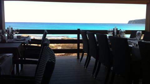 Formentera. Foto feta amb el mòbil. Agost de 2013