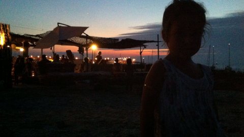 Formentera. Foto feta amb el mòbil. Agost de 2013