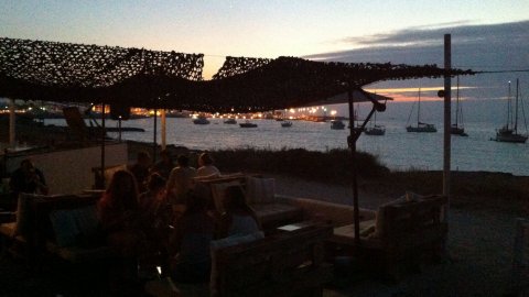 Formentera. Foto feta amb el mòbil. Agost de 2013