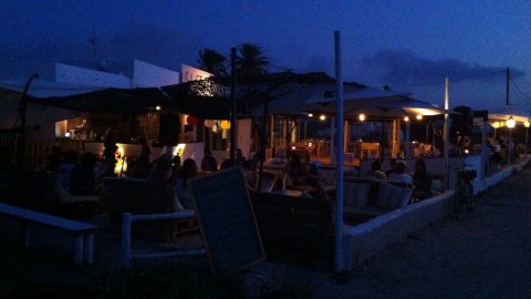 Formentera. Foto feta amb el mòbil. Agost de 2013