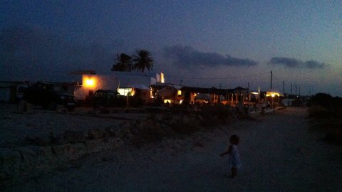 Formentera. Foto feta amb el mòbil. Agost de 2013