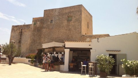 Formentera. Foto feta amb el mòbil. Agost de 2013