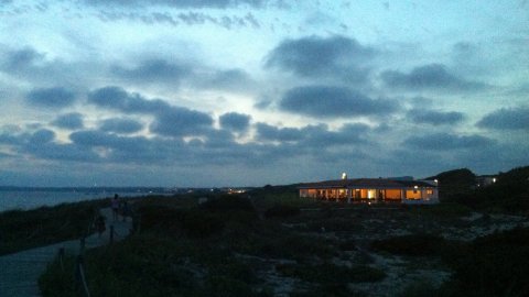 Formentera. Foto feta amb el mòbil. Agost de 2013