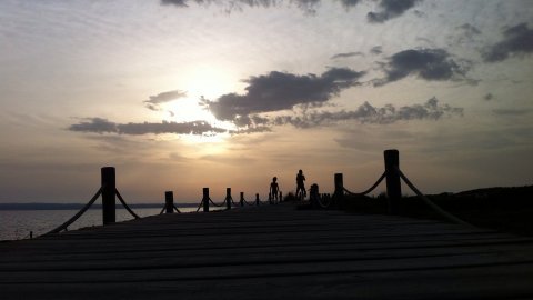 Formentera. Foto feta amb el mòbil. Agost de 2013