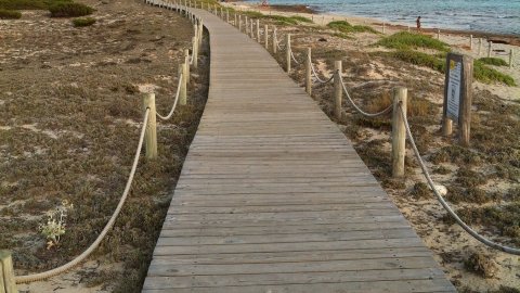 Formentera. Foto feta amb el mòbil. Agost de 2013