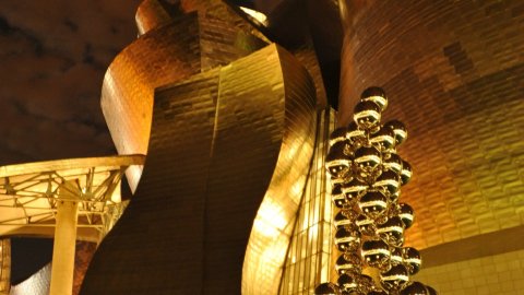 Bilbao. Museu Guggenheim. Ría de Bilbao. Desembre de 2012