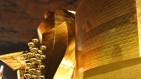 Bilbao. Museu Guggenheim. Ría de Bilbao. Desembre de 2012