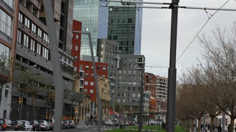 Bilbao. Torres Isozaki. Desembre de 2012