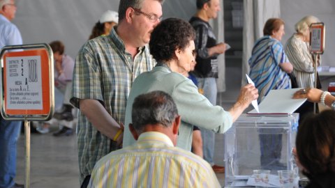 Eleccions municipals. Calella. 22 de maig de 2011