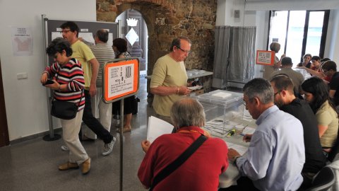 Eleccions municipals. Calella. 22 de maig de 2011