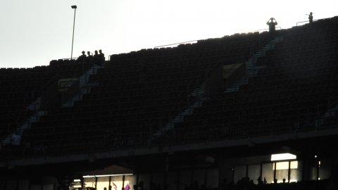 Celebració del títol de Lliga 2010-2011 del Futbol Club Barcelona al Camp Nou. Barcelona. 13 de maig de 2011