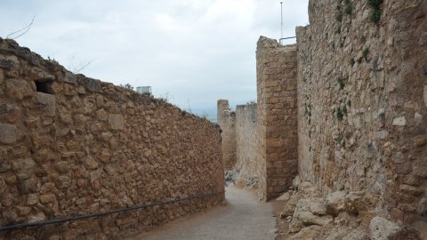 Castell de Miravet. Ribera d'Ebre. Catalunya. Abril de 2011