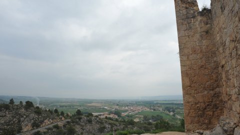 Castell de Miravet. Ribera d'Ebre. Catalunya. Abril de 2011