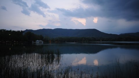 Estany de Banyoles. Pla de l'Estany. Agost de 2010