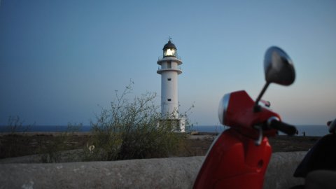 Formentera. Far des cap de Barbaria. Agost de 2009