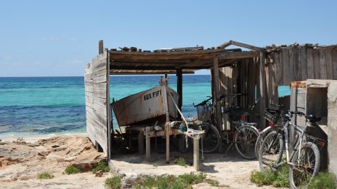 Formentera. Es Còdol Foradat. Agost de 2009