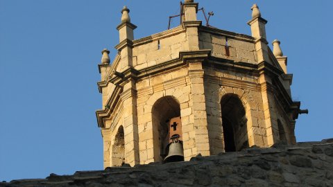 Església de Queretes. Matarranya. Juliol de 2008