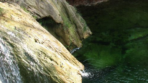 Toll del vidre. Parc Natural dels Ports. Terra Alta. Juliol de 2008