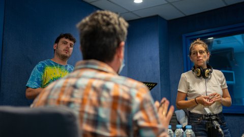 La torre de vidre. Podcast de Catalunya Ràdio dirigit per Santi Faro amb text d'Albert Sánchez Pinyol i les veus dels actors Pere Arquillué, Lluís Marco, Pep Antón Muñoz, Naussica Bonín i Artur Busquets. 