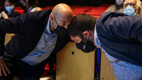 El director de Catalunya Ràdio i dels Mitjans Digitals de la CCMA, Saül Gordillo, participa a la tretzena edició de la Catosfera. Girona. 14 d'octubre de 2021 