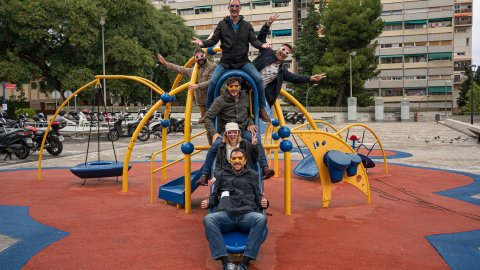 El matí de Catalunya Ràdio, Popap i La tarda de Catalunya Ràdio fan una programació especial des de l'Hospital Vall d'Hebron per donar suport al projecte ulleres de #realitatmillorada i ajudar a remodelar l'Àrea d'Oncologia Infantil. Barcelona. 12 de novembre de 2021