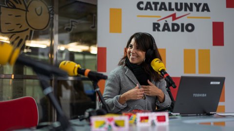 El matí de Catalunya Ràdio, Popap i La tarda de Catalunya Ràdio fan una programació especial des de l'Hospital Vall d'Hebron per donar suport al projecte ulleres de #realitatmillorada i ajudar a remodelar l'Àrea d'Oncologia Infantil. Barcelona. 12 de novembre de 2021
