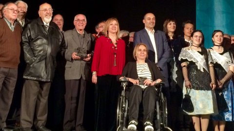 El director de Catalunya Ràdio, Saül Gordillo, finalista del Premi Ciutat de Calella. 15 d'abril de 2016 